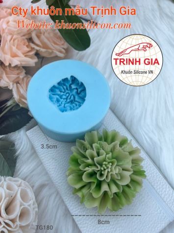 Khuôn rau câu Hoa cánh xoắn TG180