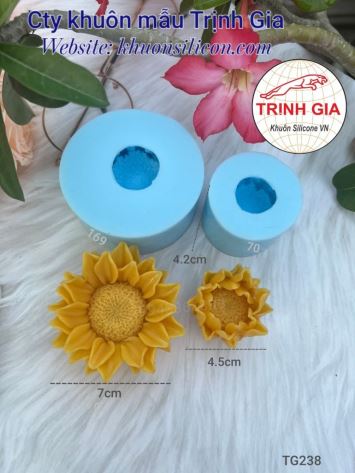 Khuôn rau câu Set Hướng Dương TG238