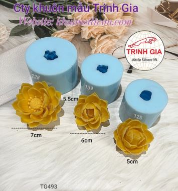 Khuôn rau câu Set Hoa Sen TG493
